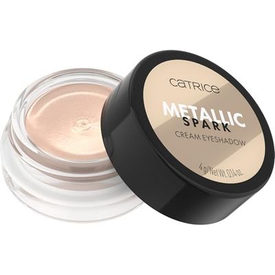 Catrice Cosmetics Metallic Spark ombretto in crema, lunga durata, risultato immediato, Ultra pigmentato, brillante, brillantinata (4 g)