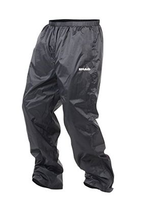 Shad X0SR20S Calças de chuva, preto, tamanho S