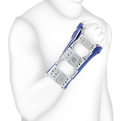 ManuLoc Rhizo Wrist and Thumb Brace Titanium Straight Size 0