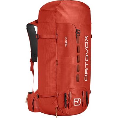 ORTOVOX TRAD 35 unisex, vuxen ryggsäck, rosa cengia, Cengia Rossa, 35