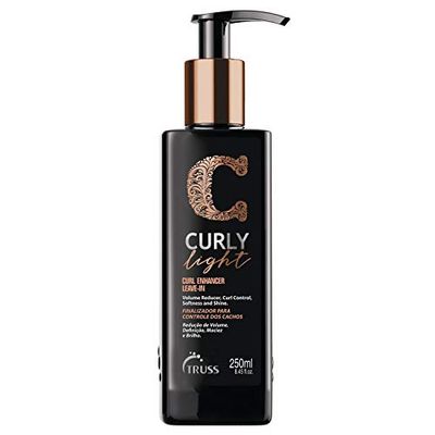 Truss Curly Light Leave-In Cream Activateur de Boucles avec Fini Mat 250 ml/8.45 fl oz