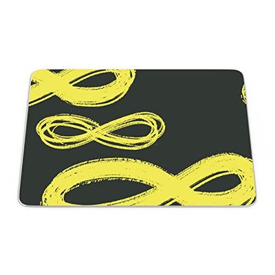 Bonamaison, Rectangle Pop Art Digital Printed Mouse Pad, Non-Slip Base, for Office and Home, Size: 22 x 18 cm
