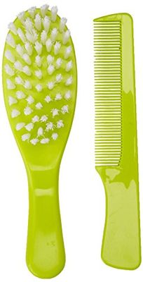 Thermobaby - Cepillo y peine, color verde