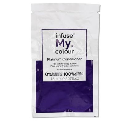 Infuse My Colour Platinum Conditioner for Unisex 15 ml