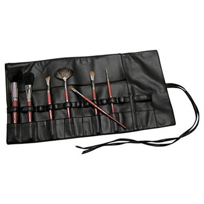 Royal & Langnickel 13 Compartment Cosmetic Brush Wrap (Black)
