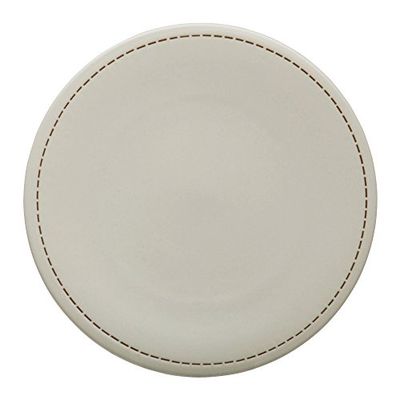 Avet Spain Conjunto de pratos rasos, gré, creme, 27,5 x 27,5 x 2,57 cm, 6 unidades