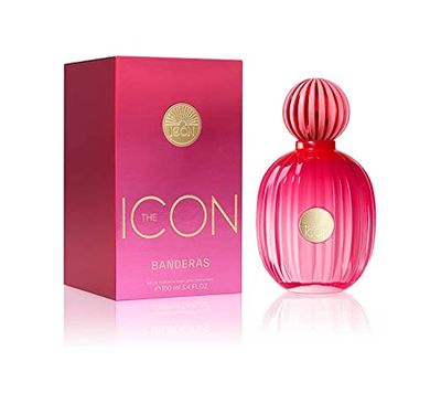 Banderas - The Icon Woman Eau De Perfume For Women - Long Lasting - Elegant, Sophisticated And Sensual Scent - Vanilla, Floral, And Fruity Notes - Ideal For Special Events - 100 ml