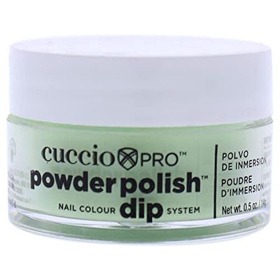 Cuccio Bright Green with Yellow Undertones Dipping Powder 14g