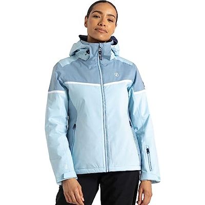 Dare 2b Giacca Carving Donna, Blu silenzioso/blu Ashley, 38