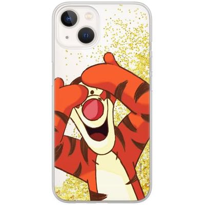 ERT GROUP mobiel telefoonhoesje voor Apple Iphone 13 MINI origineel en officieel erkend Disney patroon Winnie the Pooh & Friends 035 optimaal, met glitter overloopeffect