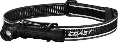 Coast TXM50R Hoofdlamp, oplaadbaar, met focus en magneetvoet, 1250 lm
