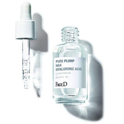 Face D - Pure Plump Siero Viso e Collo Acido Ialuronico Effetto Rimpolpante Immediato, 30 ml