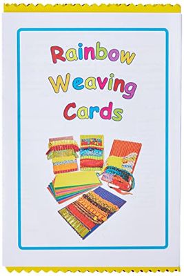 Springboard 10373 Coloured Weaving Cards (Pack of 20 Boards) 15 x 22.5 cm
