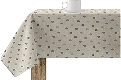 BELUM Nappe de table XL 100% coton en résine 100% coton - Lavable - Imperméable - Anti-taches - Anti-taches
