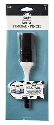 Plaid:Craft Folk Art Milk Brush 1.25-inch, Acrylic, Multicoloured, 10.8 x 3.7 x 0.55 cm