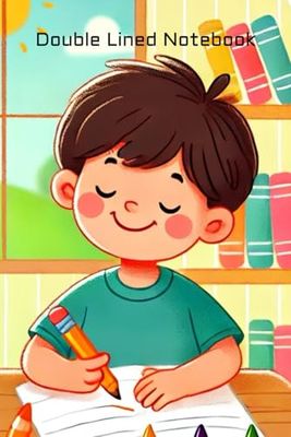Double Lined Notebook: Handwriting Exercises For Hindi and Tamil: Notebook for Practicing Writing Hindi, Tamil for Kids