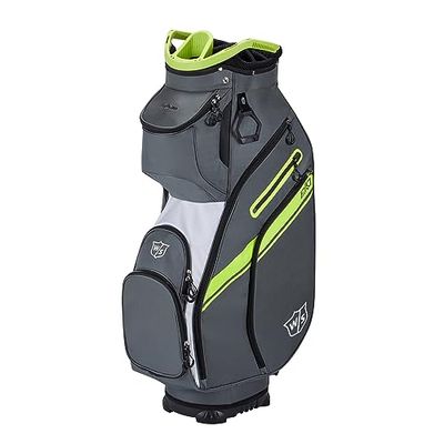 Wilson Borsa da golf , EXO II Cart Bag, Borsa trolley, Contiene fino a 14 bastoni