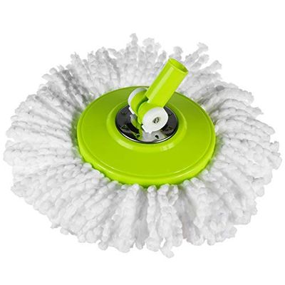 GreenBlue Mop Con Spruzzatore Ricambio In Microfibra (Inserto per mop rotondo con rondella GB830)