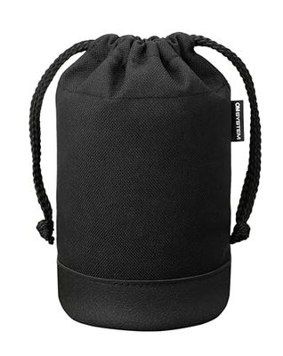 OM SYSTEM LSC-0914 Medium Lens Bag Black, for Olympus Lens M.Zuiko Digital ED 12-40 mm F2.8 PRO and Many Other Models