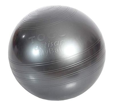 TOGU Piłka gimnastyczna MyBall 55 z ACTISAN, antracyt, 420430