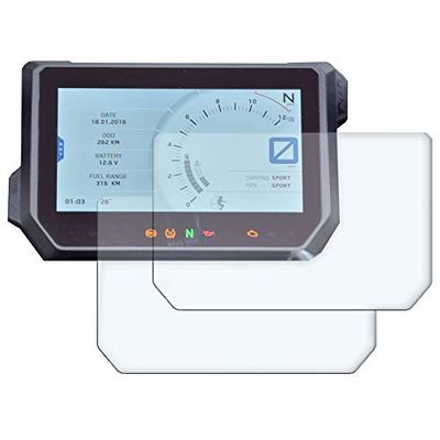 Speedo Angels Sakt9311 Dashboard Screen Protector for Ktm 1290 Super Adventure R/ S (2017+), 1 x Ultra Clear & 1 x Anti Glare