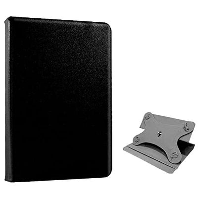 Cool Ebook/Tablet Case 7 Inches Imitation Leather Black Rotating