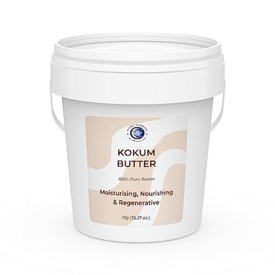 Mystic Moments | Kokum Butter 1Kg - Pure & Natural Cosmetic Butters Vegan GMO Free