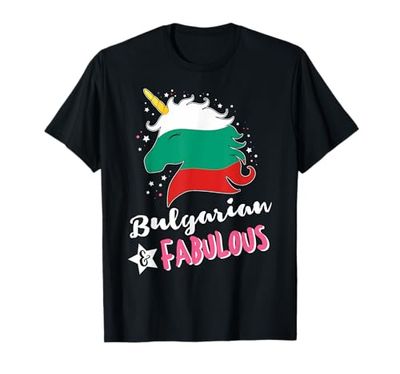 Bandiera Bulgaria Unicorno Bulgaria Maglietta