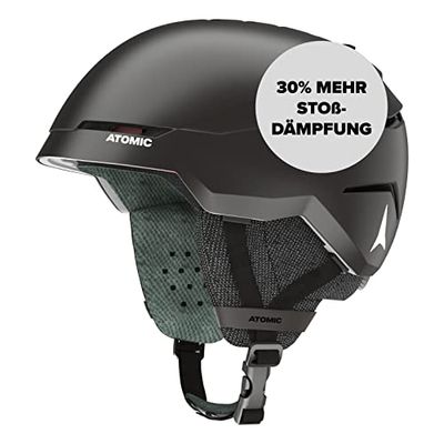 Atomic Savor Casco da Sci per la Pista AN5005690M, Unisex, Nero, M (55-59 cm)