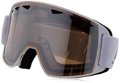 McKinley McKINLEY Base 3.0 Plus Lunettes de Ski Hommes, White/Greydark, FR Unique (Taille Fabricant : 2)