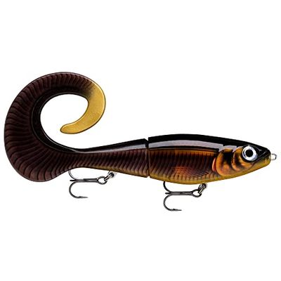 Rapala Leurre de Pêche X-Rap Otus-Matériel Corps ABS et Queue Souple PVC d'eau Douce-Profondeur de Nage 0,5 à 1m-17cm / 40g-Fabriqué en Estonie-5W-50UV Adulte Unisexe, Multicolore, Standard