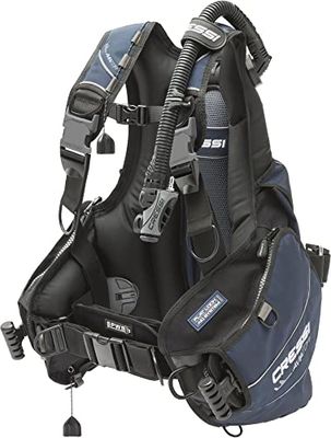 Cressi Aviator BCD Chalecos, Unisex-Adult, Negro/Azul, M