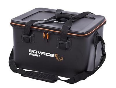 Savage Gear WPMP Lure Carryall - vattentät fiskeväska, EVA förvaringsväska för flera ändamål, avtagbar axelrem, nätficka för fiskedrag, redskapslådor och utrustning för utomhusfiske 24L