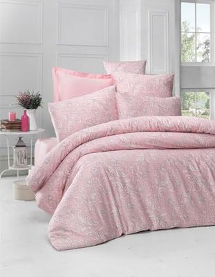 Nuit Des Rêves Luxurious Satin Single XXL - Set di copertine trapuntate, 155 x 220 cm e 80 x 80 cm, 100% cotone, 210 thread Count, lavabile in lavatrice