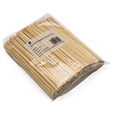 Bambu ätpinnar Tensoge 21cm - 100 par |Hållbar bambu|Japansk Hashi|Ohashi