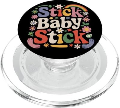 TTC IVF Support Quote Stick Baby Stick PopSockets PopGrip for MagSafe