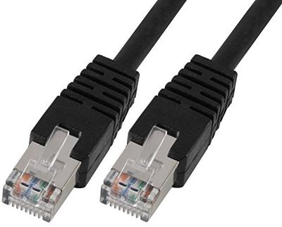 Pro Signal PSG90515 RJ45 to RJ45 Cat5e S/FTP Ethernet Patch Lead, 5m, Black