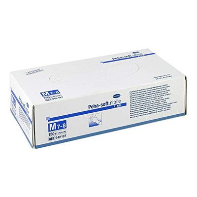 Paul Hartmann AG Peha Soft Nitrile Fino Puderfri Isteril storlek M, 150 stycken