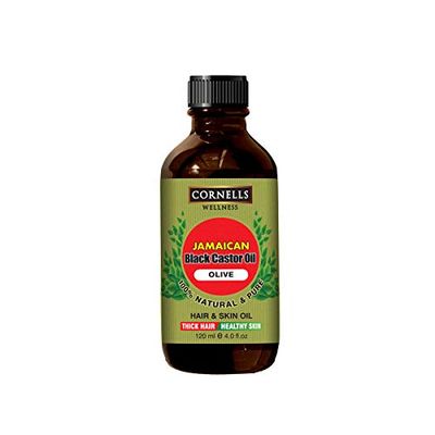 CORNELLS Olive Black Castor Oil, 120ml