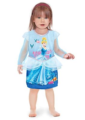 Ciao 11240.18-24 - Principesse Disney Vestito Baby Cinderella, Azzurro, 18-24 mesi