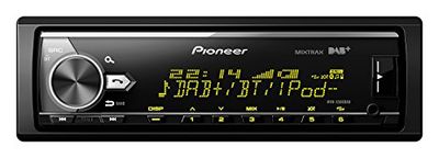 Pioneer MVH-X580DAB | Autoradio 1DIN avec RDS | DAB / DAB + | Bluetooth | USB | Entrée AUX | Mains libres Bluetooth | Compatible avec Android et iPod / iPhone
