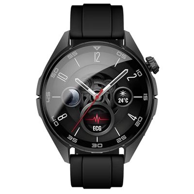 Nilox, Trailpro con GPS Integrato, Smartwatch Donna e Uomo con Monitoraggio Salute, Fitness e Notifiche, Resistente all'Acqua e alla Polvere, Compatibile con Android e iOS