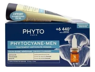 Produit pour la chute des cheveux de la marque PHYTO idéal pour adulte unisexe