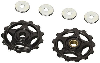 SHIMANO Polias mudança traseira MTB alívio RDM410 preto (par), unissexo-adulto, preto, ON
