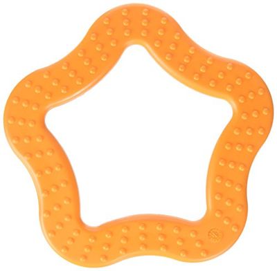 BIOSERIE TOYS S2BT02 - Star Teether bijtring ster oranje (+0 maanden)