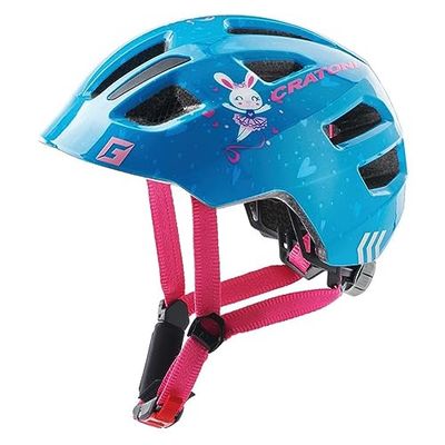 Helm cratoni maxster bunny blue glossy xs-s