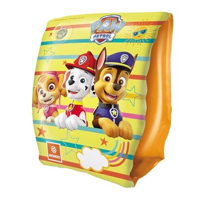 Mondo Toys - PAW PATROL Arm Bands - Manguitos para niños - Material PVC - Apto para niños de 2 a 6 años con Peso 6-20 kg - 16934
