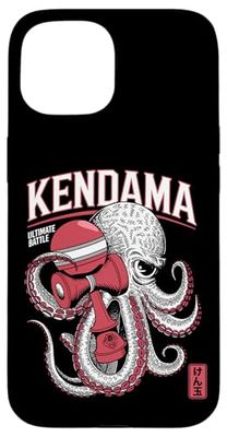 Kendama Harajuku Tokyo Octopus Kendama Battle Souvenir Case for iPhone 15