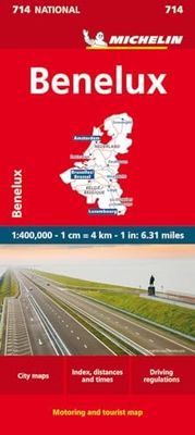 Michelin Benelux Map 714