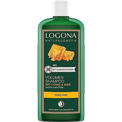 LOGONA Naturkosmetik Volume Shampoo Beer & Organic Honey